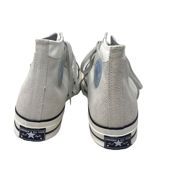Converse Chuck 70 High White Mouse Shoes Casual Suede Canvas Men's Size A01780C - Picture 7 of 10